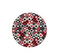 ZhaoYuGoods Lot de 6 cartes désodorisantes à motif losange à carreaux lavande pour homme et femme - Décoration parfumée à suspendre pour miroir de voiture, maison, placard