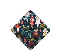 ZhaoYuGoods Lot de 6 cartes désodorisantes de voiture Casse-noisette Ballet de Noël pour femme et homme - Décoration parfumée à suspendre pour miroir de voiture, maison, placard