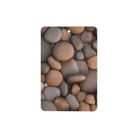 ZhaoYuGoods Lot de 6 cartes désodorisantes de voiture Pebbles in Beach Lavande pour homme et femme - Décoration parfumée à suspendre pour miroir de voiture, maison, placard