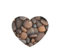 ZhaoYuGoods Lot de 6 cartes désodorisantes de voiture Pebbles in Beach Lavande pour homme et femme - Décoration parfumée à suspendre pour miroir de voiture, maison, placard