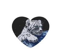 ZhaoYuGoods Lot de 6 cartes désodorisantes Little Tiger in Space Lavande pour homme et femme - Décoration parfumée à suspendre pour miroir de voiture, maison, placard