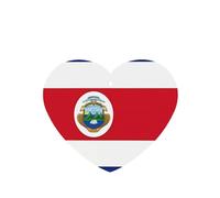 ZhaoYuGoods Lot de 6 cartes désodorisantes pour voiture motif drapeau du Costa Rica lavande pour homme et femme, décoration parfumée à suspendre pour miroir de voiture, maison, placard