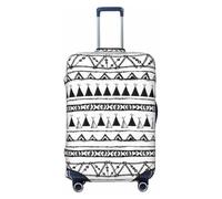 ZhaoYuGoods Native American Patterns Housse de bagage pour valise Noir, Noir , S, Tribal Aztèque