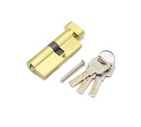 ZHAOYUQI Barillet De Porte Cylindre de Serrure avec 3 clés Hauteur 32 mm Longueur 50 mm à 85 mm for Porte en Alliage d'aluminium Cylindre de Serrure Excentrique antivol Cylindres De Serrures(25x25T)