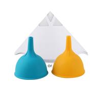 ZHAPEG Lot de 101 filtres en silicone pour imprimante 3D DLP - Accessoires en résine - Papier et entonnoir en silicone
