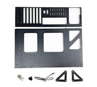 ZHAPEG Plaque d'acier laminée à froid Miner Rig Case GPU Mining Frame Expert Mining Rack pour carte mère Miner Air Convecteur