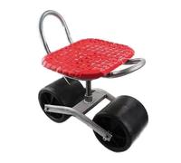 ZHAPEG Tabouret de jardin à roulettes multifonction avec 2 roues pour le jardinage en plein air, design économiseur de main-d'œuvre pour un travail efficace