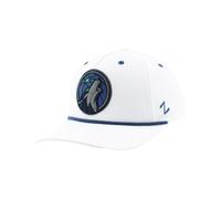 ZHATS Unisex's NBA Officially Licensed Rope Hat Snapback Memento White