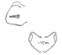 ZHAUPMCB Autoroute Crash Bar Cadre de Barre de sécurité Convient pour Honda X-ADV 750 XADV750 2021-2024, Protection du Moteur, Pare-Chocs Protection Crash Bar Protecteur(B 1 Set Crash Bar)