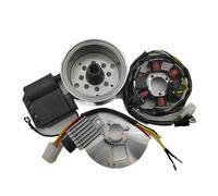 ZHAUPMCB Bobine d'Allumage Kit de Conversion d'allumage d'alternateur électronique, adapté pour Simson S50 S51 S53 S83 S70 Schwalbe KR51/2 SR50 SR80 12V Pièces Automobiles(6649009B Turn Right)