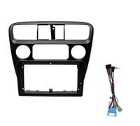 ZHAUPMCB Cadre Façade Cadre d'autoradio 9 Pouces 2DIN, Panneau d'installation pour Tableau de Bord, Compatible avec Honda Accord 6TH 1998-2003 Cadre Radio(Frame Cable)
