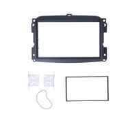 ZHAUPMCB Cadre Façade Convient pour Fiat 500L 2012+ Kit de Cadre Installer la Plaque Frontale Facia 7 Pouces 2DIN Panneau Radio de Voiture Cadre Radio