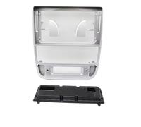 ZHAUPMCB Cadre Façade Convient pour Peugeot 406 1995-2005 Kit de Tableau de Bord Adaptateur GPS Cadre de façade d'autoradio 9 Pouces Cadre Radio(Silver Frame)