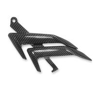 ZHAUPMCB Cadre Panneau Couverture Couvercle de Protection du Panneau latéral Convient pour BMW S1000 RR 2019 - 2023 S1000RR, Petit Panneau latéral Carénage Latéral Spoiler(Carbon Fiber Look)