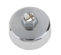 ZHAUPMCB Filtre à Huile Automobile Clé à Douille pour Filtre à Huile de Voiture en Acier, Capuchon de Retrait pour Prevla, Bluebird, A8 et Geely Merrie Filtre à Huile Remplacement(65mm)