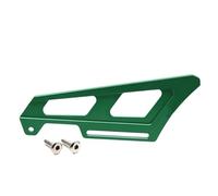 ZHAUPMCB Garde de chaîne Convient pour Kawasaki KLX 125 110 140 KLX150 KLX230 KLX250 Protection de pignon arrière Protection de chaîne de Transmission Couvercle De Chaîne(Green)