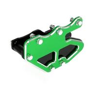 ZHAUPMCB Garde de chaîne Convient pour Kawasaki KLX 250 250S 250R 300 300R 300SM CNC sous Le Couvercle de Protection du Guide de chaîne Couvercle De Chaîne(Green)