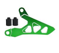 ZHAUPMCB Garde de chaîne Convient pour Kawasaki KX250F KX125 KX250 KX450F KLX250 Couvercle de pignon Avant Protecteur de chaîne Couvercle De Chaîne(Type 301)