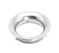ZHAUPMCB Haute perméabilité Convient pour Tout-Terrain, VTT, Quad, Dirt Bike, Pit Bike, Interface de carburateur, Filtre à air, coupelle de klaxon, coupelles de Vent 50 mm(50mm Silver with Net)