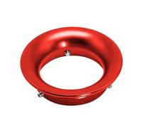ZHAUPMCB Haute perméabilité Convient pour Tout-Terrain, VTT, Quad, Dirt Bike, Pit Bike, Interface de carburateur, Filtre à air, coupelle de klaxon, coupelles de Vent 50 mm(50mm Red)