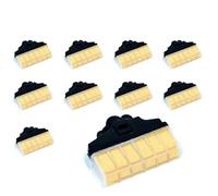 ZHAUPMCB Haute perméabilité Filtre à air de Remplacement Convient pour Stihl 021 023 025 MS210 MS230 MS250C MS210C MS230C(10PCS)