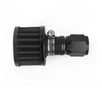ZHAUPMCB Haute perméabilité Kit de Filtre d'admission d'air Froid pour Moto de 15 mm, Couvercle de Ventilation de Carter, reniflard avec Embouts de Tuyau à Pression