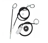 ZHAUPMCB Lève-vitres Kit de réparation de lève-vitre électrique pour hayon et Porte arrière, Compatible avec Le SUV Land Rover Freelander MK1 L314 LN Régulateur de vitre