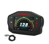 ZHAUPMCB Moto Jauge Compteur de Vitesse Multifonction pour Moto, tachymètre, Compteur de Vitesse, Compatible avec Les cylindres Honda 1/2/4 Compteur(Gauge and Sensor)