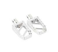 ZHAUPMCB Pédale de Moto Repose-Pieds arrière pour Harley Softail 2018-2022 Fat Boy Street Bob Low Rider Slim Deluxe Repose Pieds Moto(Rear Chrome)