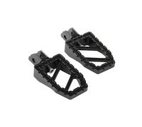 ZHAUPMCB Pédale de Moto Repose-Pieds arrière pour Harley Softail 2018-2022 Fat Boy Street Bob Low Rider Slim Deluxe Repose Pieds Moto(Front Black)