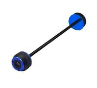 ZHAUPMCB Tampons curseurs de Cadre Convient pour CBR1000RR CBR600RR CBR650R CBR650F Moto CBR Avant arrière essieu Fourche Crash curseurs Fourche Cadre Sliders(Rear Blue)