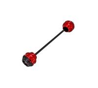 ZHAUPMCB Tampons curseurs de Cadre Convient pour Tmax 530 T Max 2012 2013 2014 2015 2016, Protecteur De Roue Avant Et Arrière, Fourche D'essieu, Curseur De Collision Fourche Cadre Sliders(Front Red)