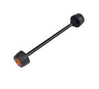 ZHAUPMCB Tampons curseurs de Cadre Protecteur de curseurs de Collision pour Fourche d'essieu Avant et arrière, Convient pour Duke 690 R 690 SMC R Supermoto 701 Fourche Cadre Sliders(Front Or)