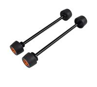 ZHAUPMCB Tampons curseurs de Cadre Protecteur de curseurs de Collision pour Fourche d'essieu Avant et arrière, Convient pour Duke 690 R 690 SMC R Supermoto 701 Fourche Cadre Sliders(Set Or)