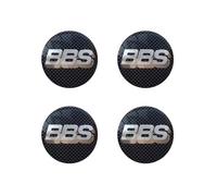 ZhBFJtBD 4 Pièces Voiture Cache-moyeux pour BBS 65mm Cache de Roue Badge PoussièRe Centrale Jantes Antirouille Accessoires D