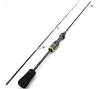 ZHCHAO 1.68M Leurre Rod Solid Pole UL Carbon Spinning Canne à pêche Canne à pêche Canne à pêche Spinning Poids 2-8g Perche Canne à pêche (Taille: Canne à filer _ 1,68 m)