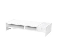 ZHCHAO 48cm 38CM Moniteur étagère augmentée Stockage Bureau Support de Finition Support de Base d'ordinateur(48cm)