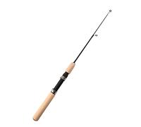 ZHCHAO 55/65/75 cm Mini Canne à Pêche Télescopique Glace Portable Fibre de Carbone Rivière Crevettes Carpe Pêche Canne à Pêche Hiver Canne à Pêche Tackle(Taille : A_75cm)