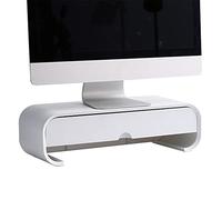 ZHCHAO ABS Ergonomique support d'ordinateur Portable Organisateur de Bureau tiroir Moniteur support Lettre Porte-fichier Accessoires de Bureau à Domicile Table