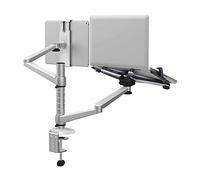 ZHCHAO Aluminium Ajustable 10 "-15,6" Ordinateur Portable et 7 "-10" Tablet TIBT & SWELLDDESK Montage de Moniteur de Moniteur Bras de Support de Support Charge 7 kg