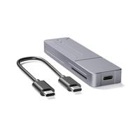 ZHCHAO Boîtier de Disque Dur M. 2 Nvme Type-c Usb3.2 20g boîtier de Disque Dur Externe SSD à Semi-conducteurs M2 Haute Vitesse
