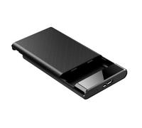 ZHCHAO Boîtier de Disque Dur Portable sans Outil de 2 à 5 Pouces, Disque Dur SSD ou mécanique for Ordinateur Portable