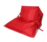 ZHCHAO Canapés Couverture chaises 420D imperméable en Tissu Oxford Chaise Longue siège Pouf Pouf canapé Tatami Maison Camping en Plein air(Rosso)