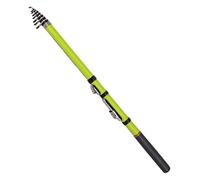 Zhchao Canne à pêche télescopique en fibre de carbone 3 m Mini voyage Canne à pêche à la mouche
