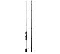 ZHCHAO Carbon Road Subpole Trois Tiges Légèrement ML MMH Poignée Redressée Canne à pêche à longue portée (Taille : B_2,4 m)
