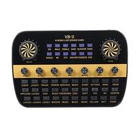 Zhchao Carte son en direct avec volume intelligent et mélangeur audio réglable pour ordinateur PC son en direct