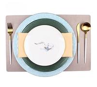 ZHCHAO Couverts Western Plate Restaurant Table Dîner Assiette Set de Table Set de Table Napperon Set