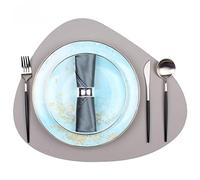 ZHCHAO Décoration de table de forme spéciale assiette assiette set de table napperon ensemble vaisselle combinaison assiette western restaurant
