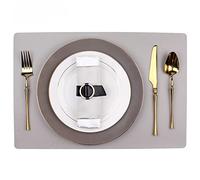 ZHCHAO Ensemble de couverts de cuisine en céramique avec assiette, set de table, serviette, boucle