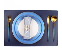 ZHCHAO Ensemble de couverts pour la maison, la cuisine, la décoration de table, serviettes, sets de table